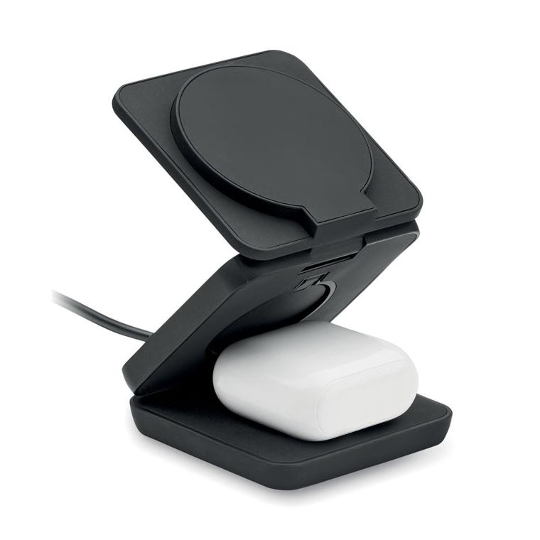 Stație de încărcare pliabilă 3in1 NETICA Negru