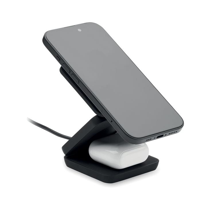 Stație de încărcare pliabilă 3in1 NETICA Negru