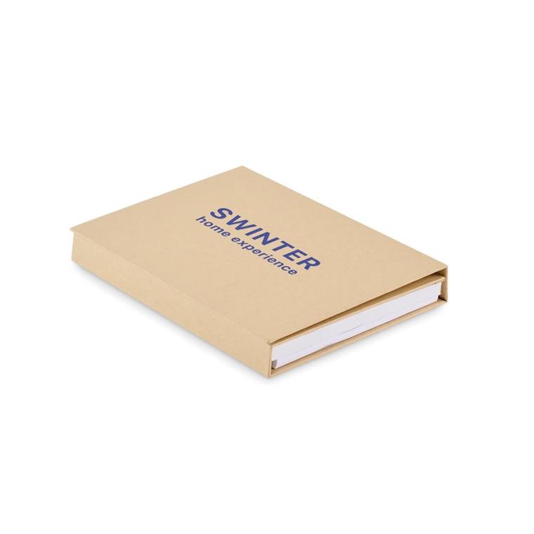 Set papetărie cu blocnotes CENOTE Bej