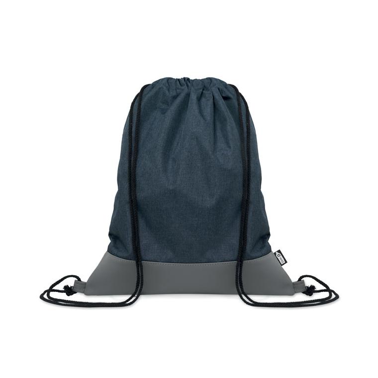 Rucsac cu șnur în 2 tonuri RPET LIBAG Navy 