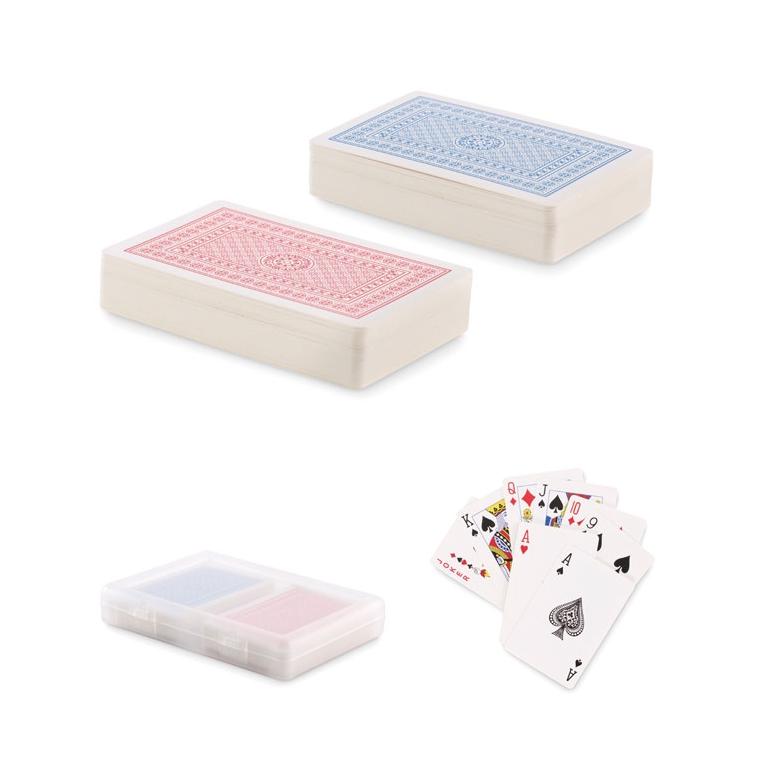 Set de cărți de joc clasice PLAYCARD Transparent