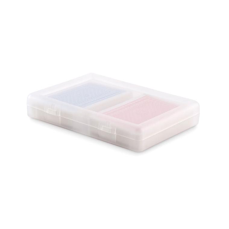 Set de cărți de joc clasice PLAYCARD Transparent