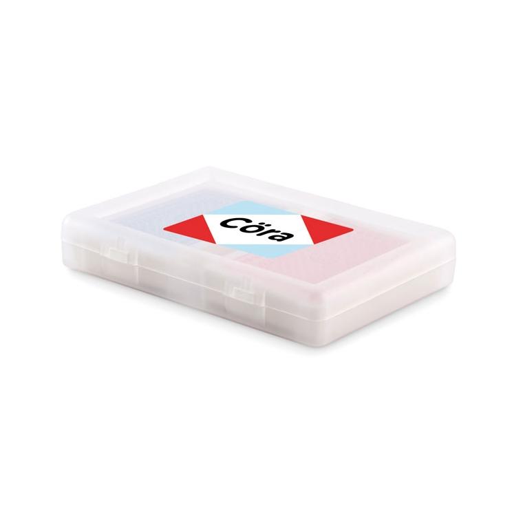 Set de cărți de joc clasice PLAYCARD Transparent