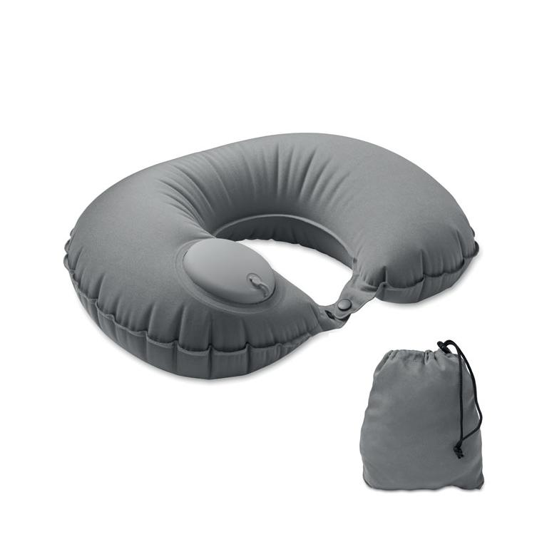 Pernă de călătorie gonflabilă HEDDOW Gri închis