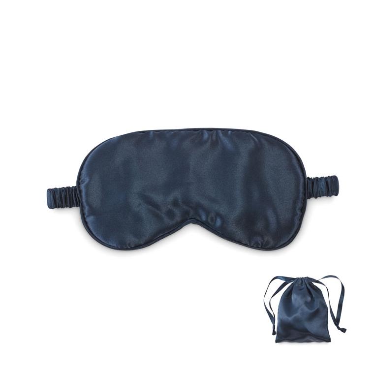 Mască de ochi din poliester moale SLEEPY Albastru