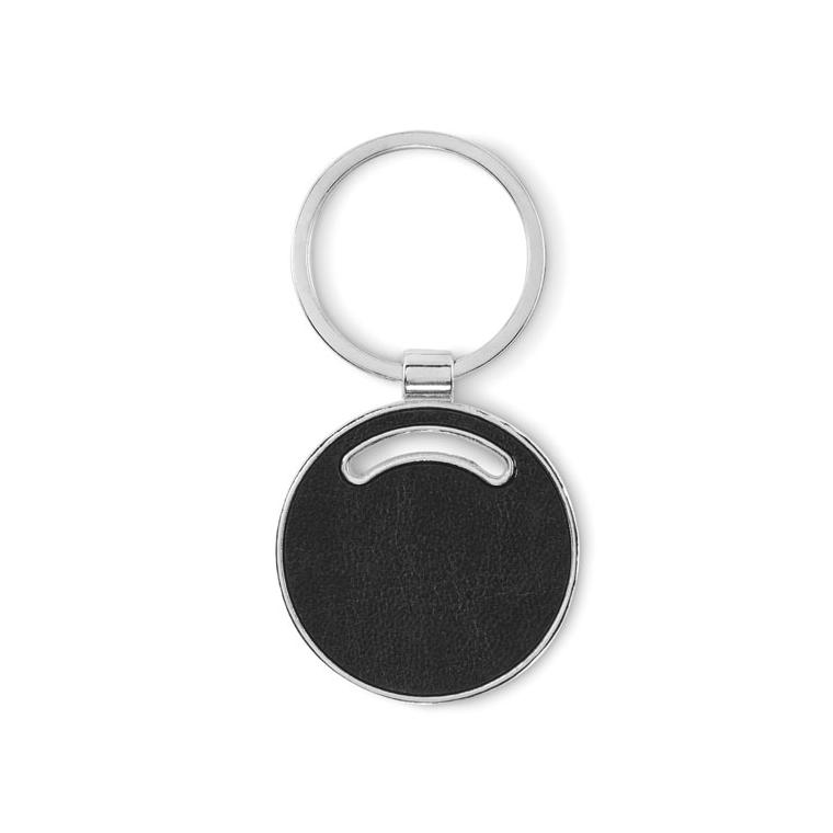 Breloc de formă rotundă LIRCLE Negru