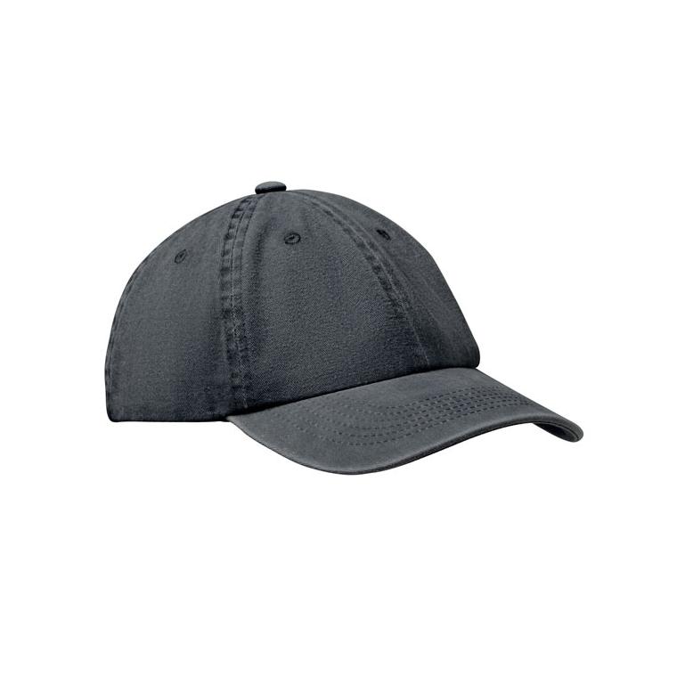 Șapcă de baseball cu 6 panele BEAU Negru