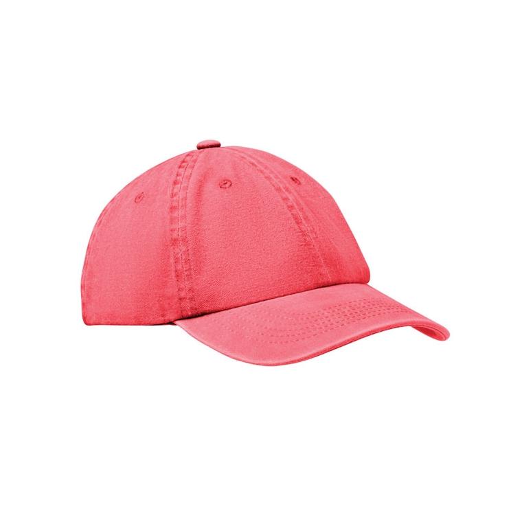 Șapcă de baseball cu 6 panele BEAU Roșu