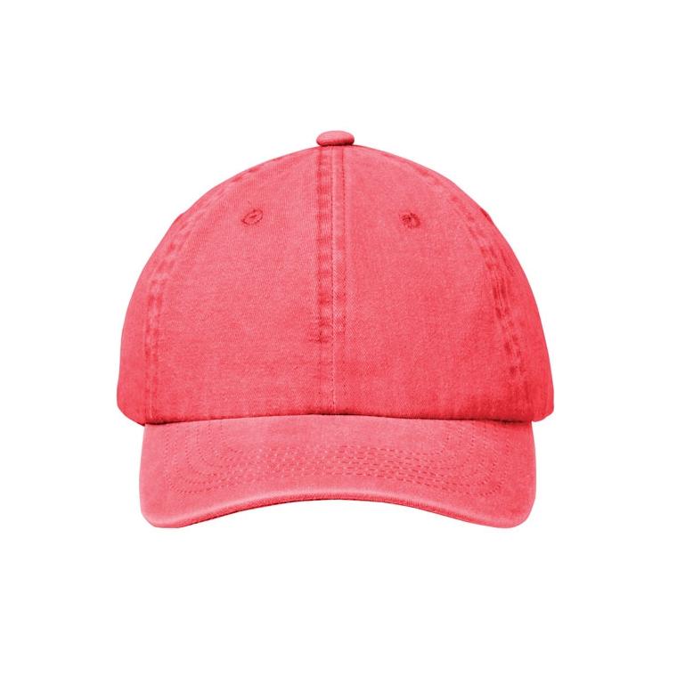 Șapcă de baseball cu 6 panele BEAU Roșu