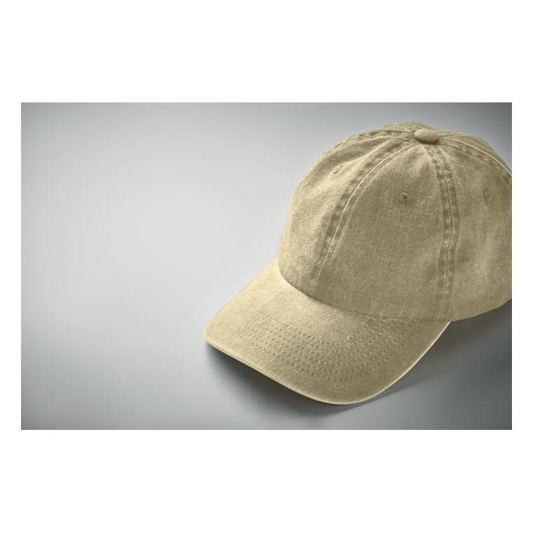 Șapcă de baseball cu 6 panele BEAU Roșu