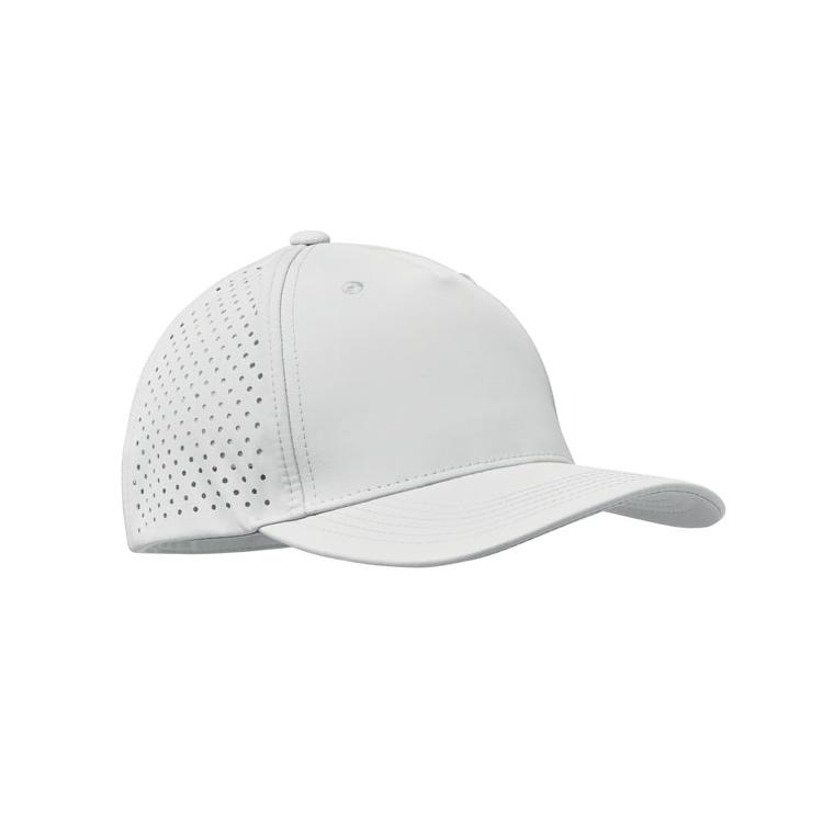 Șapcă de baseball cu 5 panele CAPO Alb