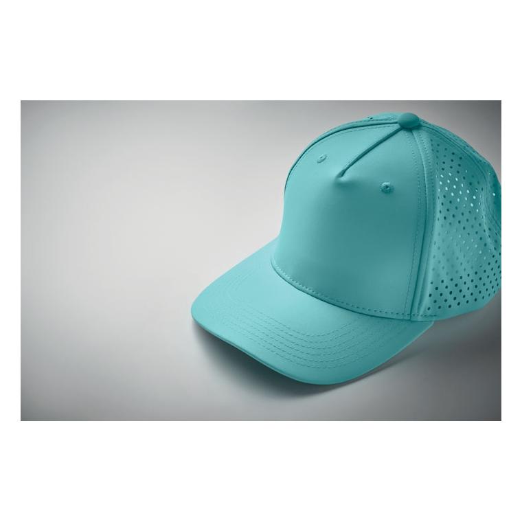 Șapcă de baseball cu 5 panele CAPO Turquoise