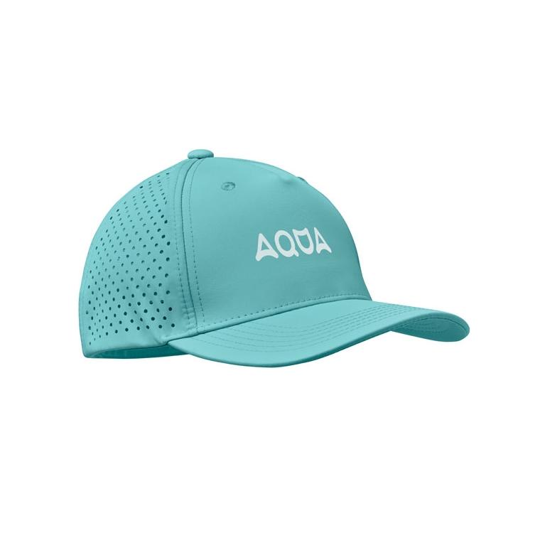 Șapcă de baseball cu 5 panele CAPO Turquoise