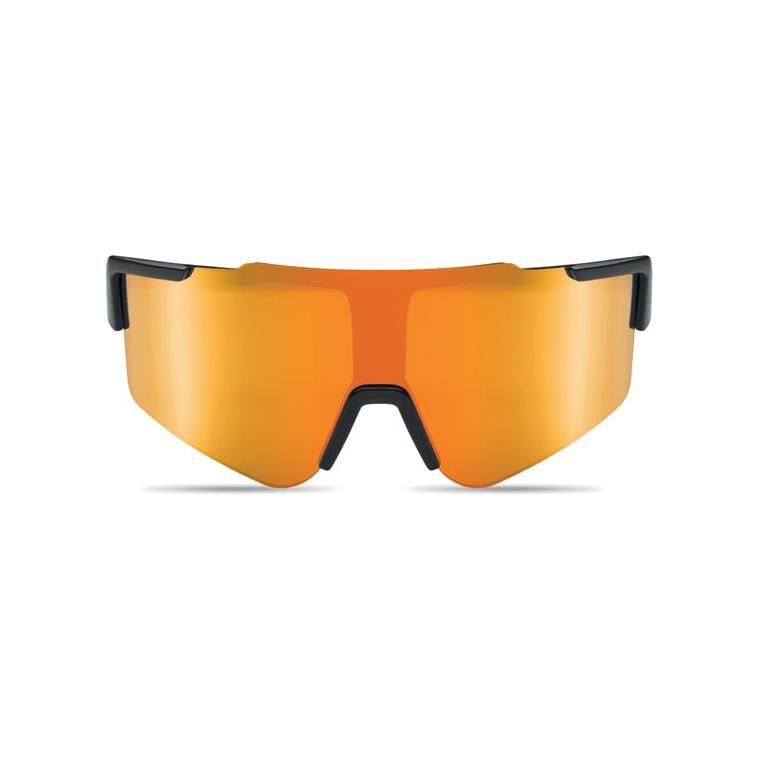 Ochelari de soare sport cu lentile oglindite SHINE Portocaliu