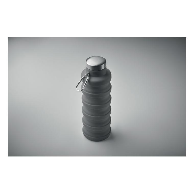 Sticlă pliabilă 500 ml KOLAPSI Gri închis