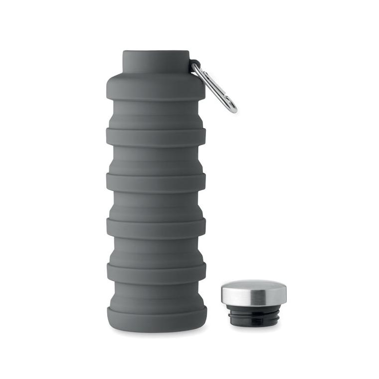 Sticlă pliabilă 500 ml KOLAPSI Gri închis