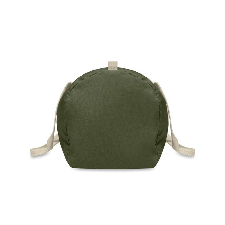 Geantă sport din bumbac reciclat SINN Verde militar