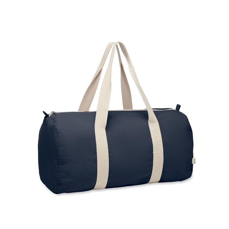 Geantă sport din bumbac reciclat SINN Navy 