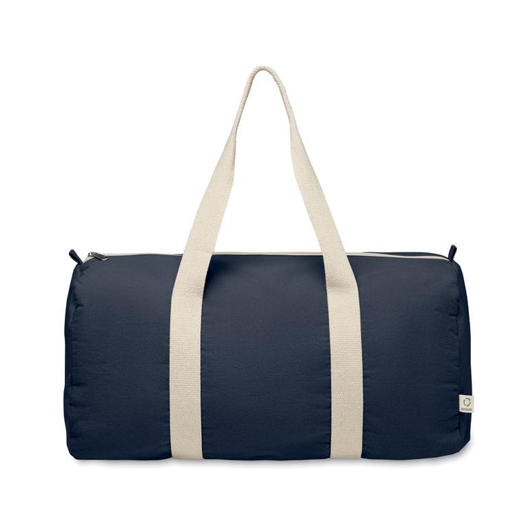 Geantă sport din bumbac reciclat SINN Navy 