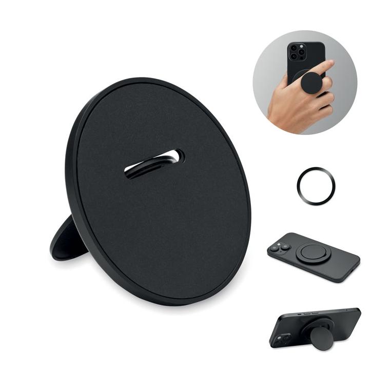 Suport magnetic pentru telefon ABLE Negru