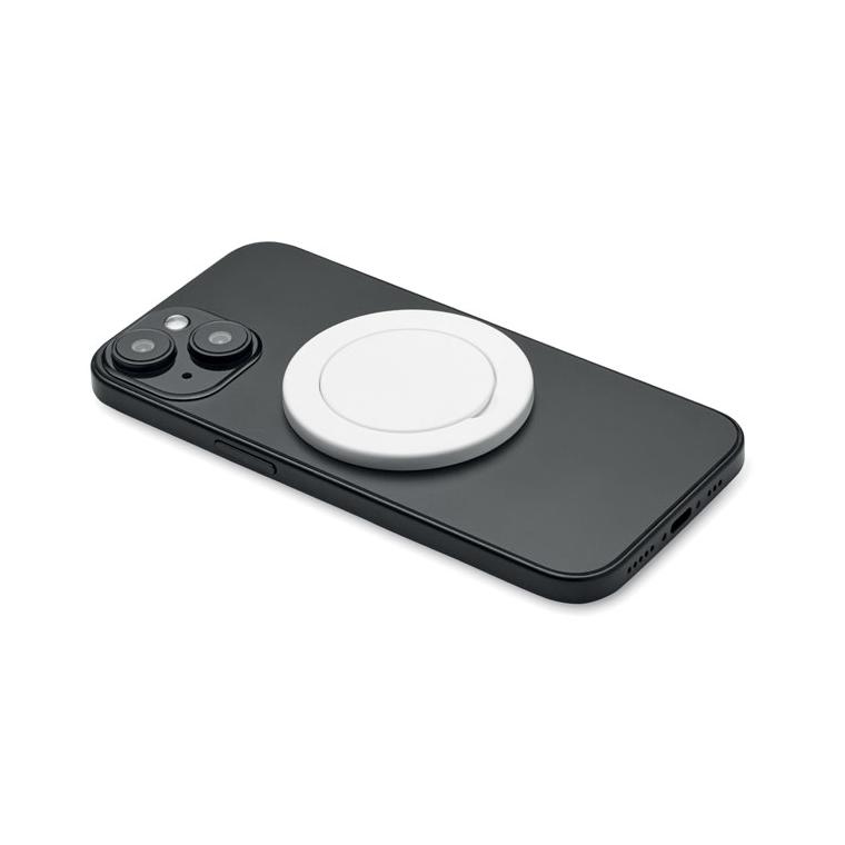 Suport magnetic pentru telefon ABLE Alb