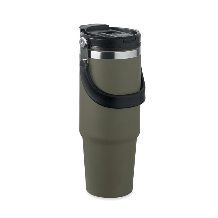 Pahar cu perete dublu 850 ml SUMA HAND Verde Inchis