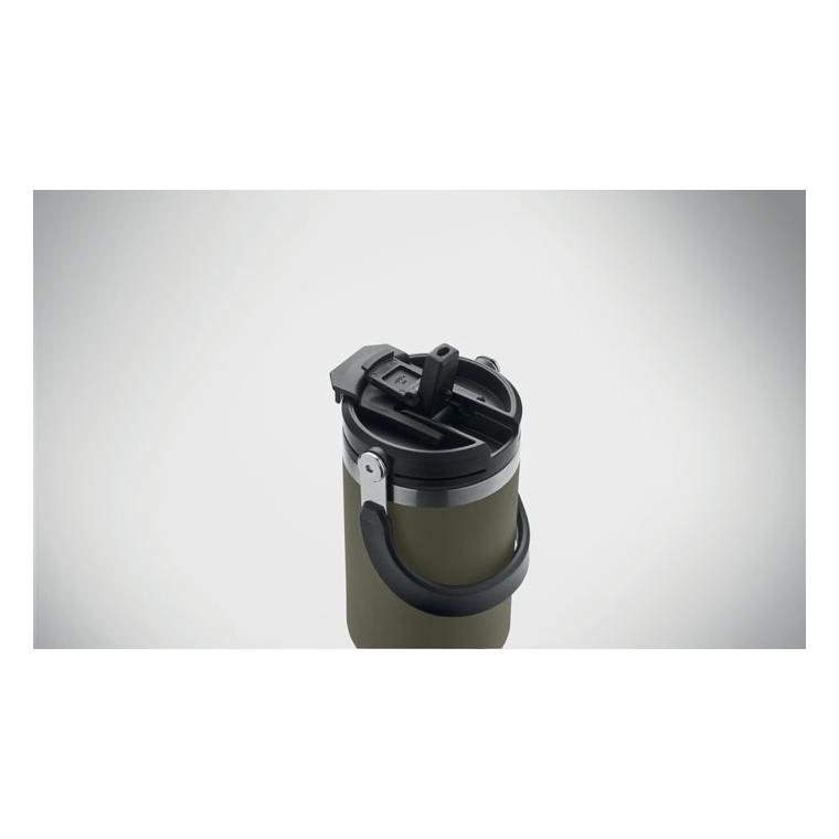 Pahar cu perete dublu 850 ml SUMA HAND Verde Inchis