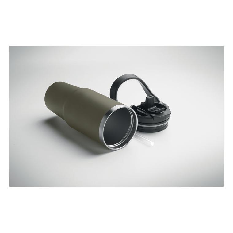 Pahar cu perete dublu 850 ml SUMA HAND Verde Inchis