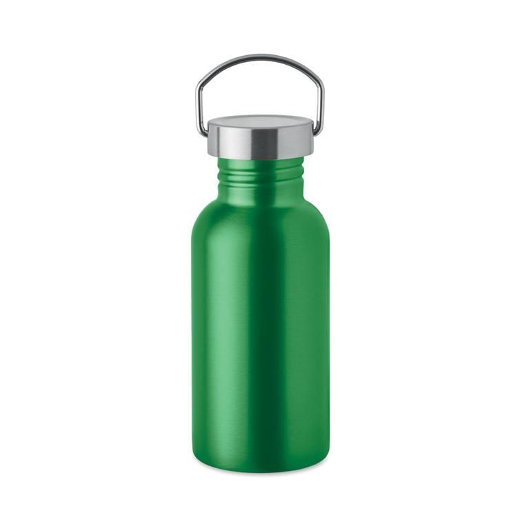 Sticlă cu perete simplu 500 ml FLORENCE SING Verde