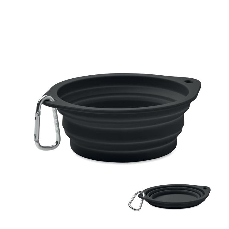 Bol portabil pentru animale de companie KOLAPDIER Negru