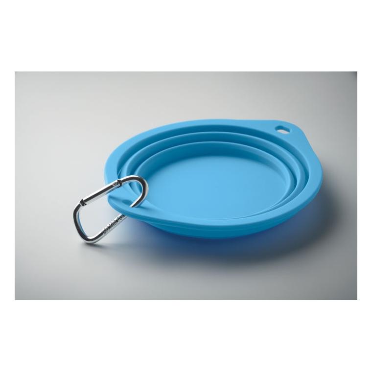 Bol portabil pentru animale de companie KOLAPDIER Albastru deschis