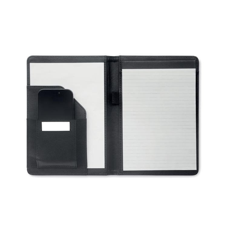 Portofoliu A5 300D RPET FOLIO Negru