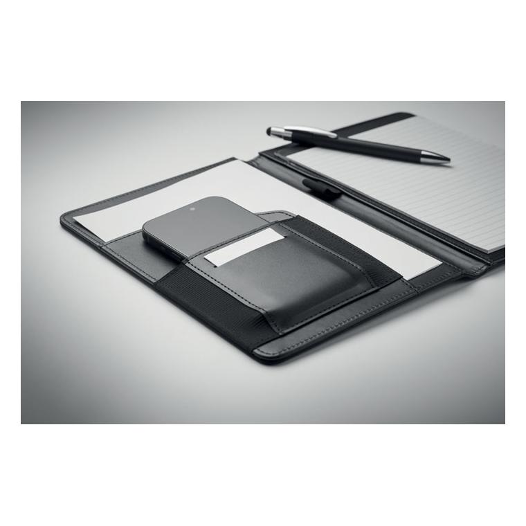 Portofoliu A5 300D RPET FOLIO Negru