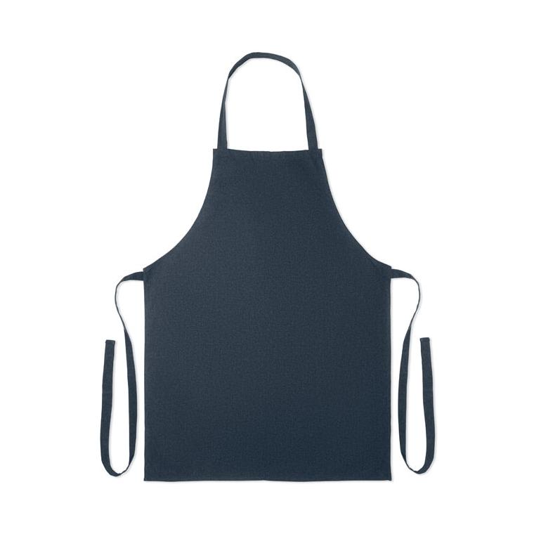 Șorț din bumbac reciclat SOUS COLOUR Navy 