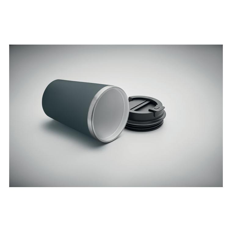 Pahar cu interior ceramic 350 m BLERM Petrol