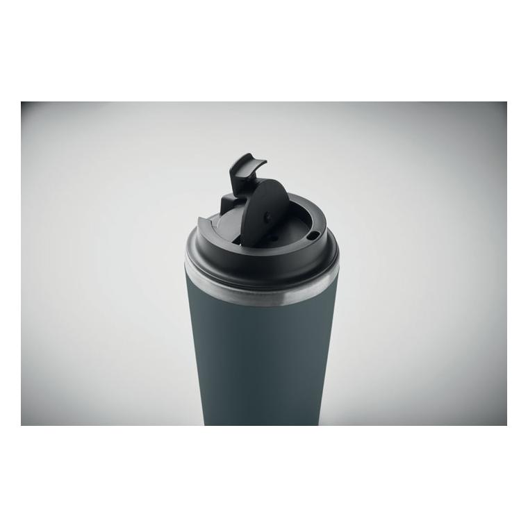 Pahar cu interior ceramic 350 m BLERM Petrol