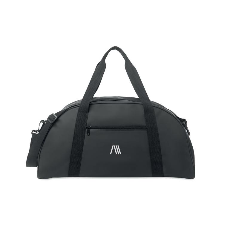 Geanta duffle din PU moale ROCK Negru