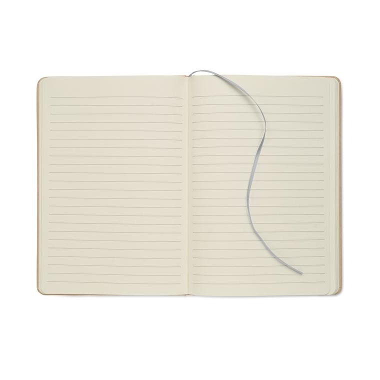 Notebook A5 cu copertă gravabilă pentru evidențiere culoare ROUTE Argintiu