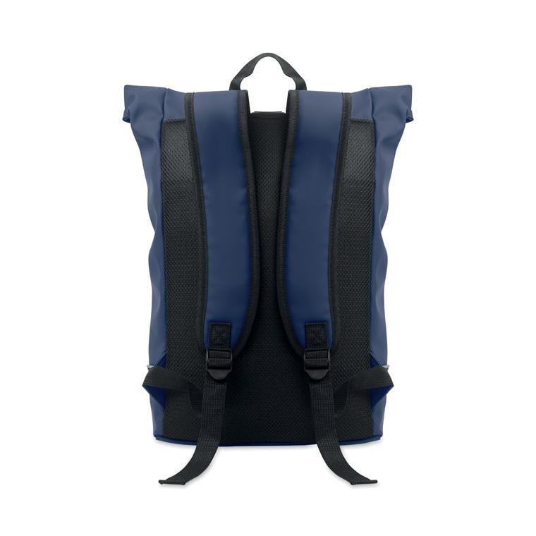 Rucsac rolltop pentru laptop 15 inch LAPTOSA Albastru