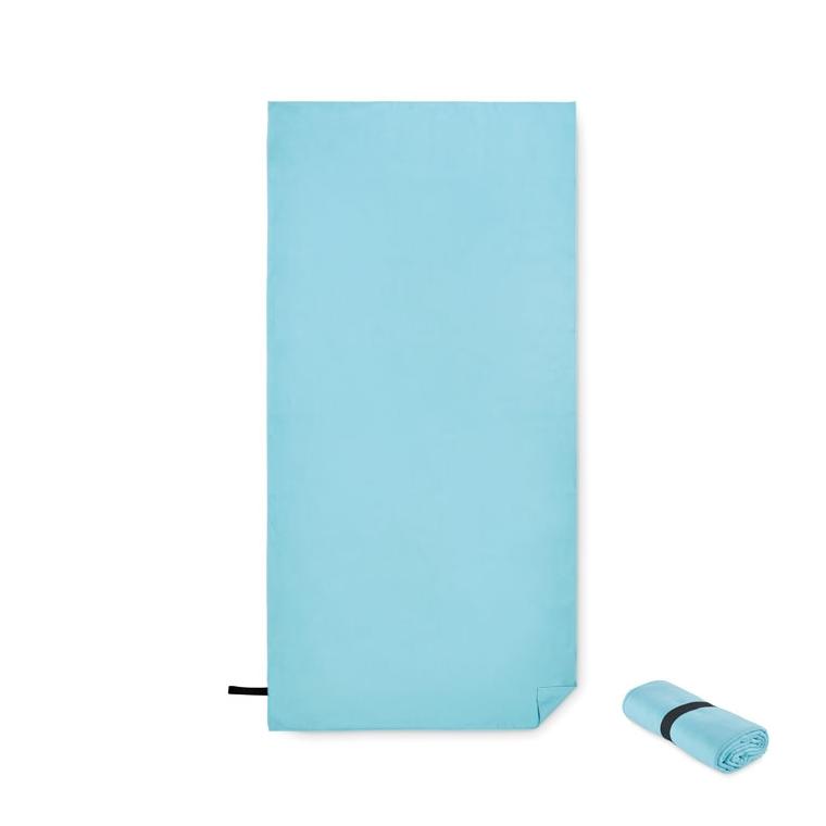 Prosop din microfibră cu două fețe WAXOFF Turquoise