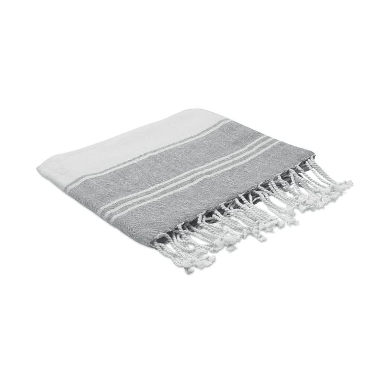 Prosop Hammam în săculeț cu șnur HAMMA Gri