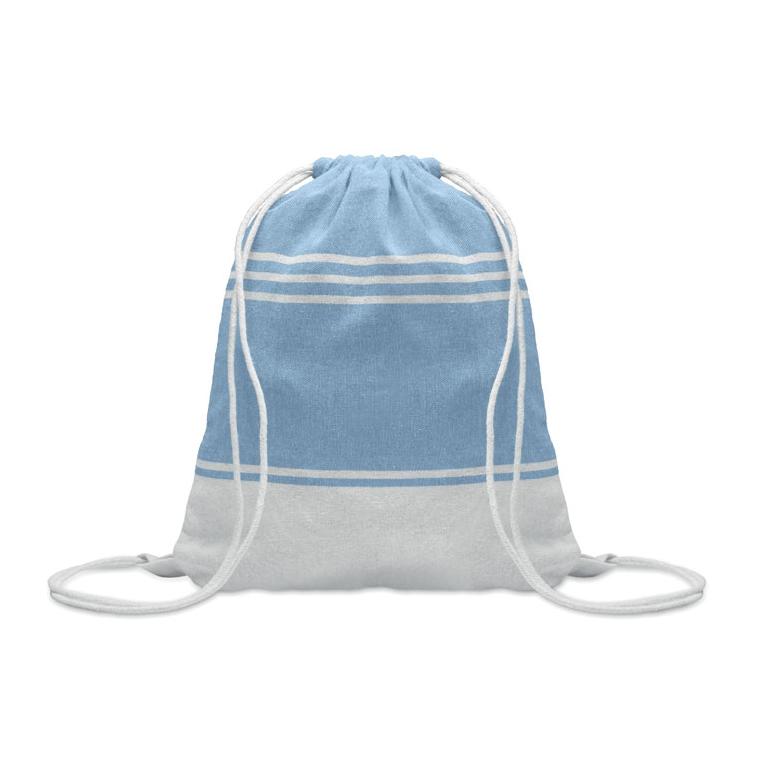 Prosop Hammam în săculeț cu șnur HAMMA Turquoise