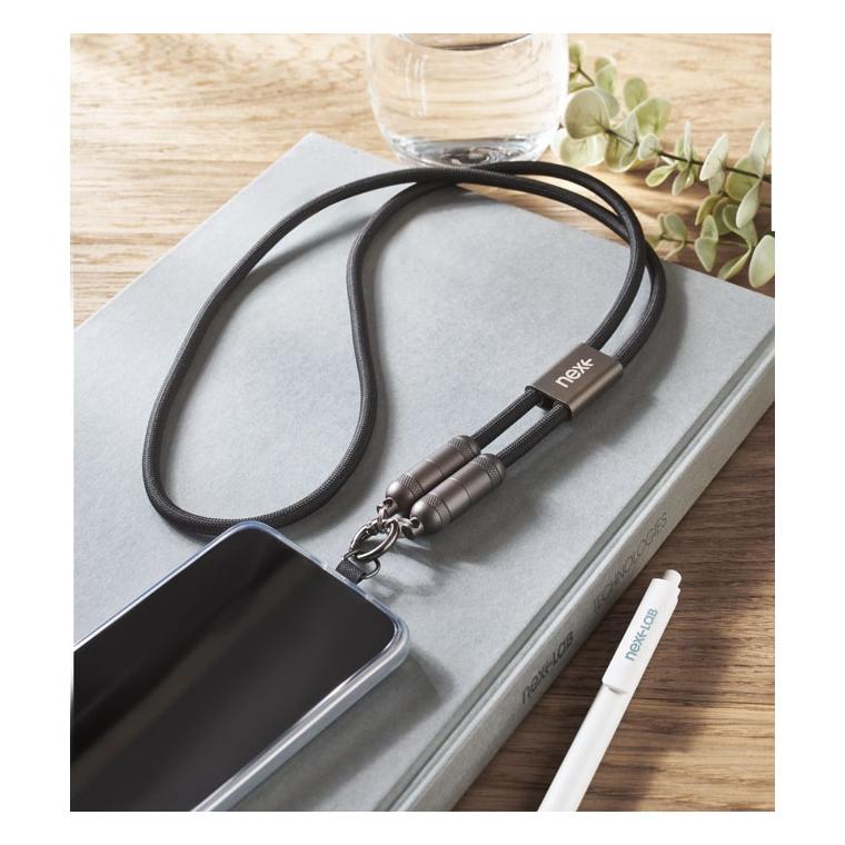 60W Lanyard suport pentru telefon SHAKA Negru