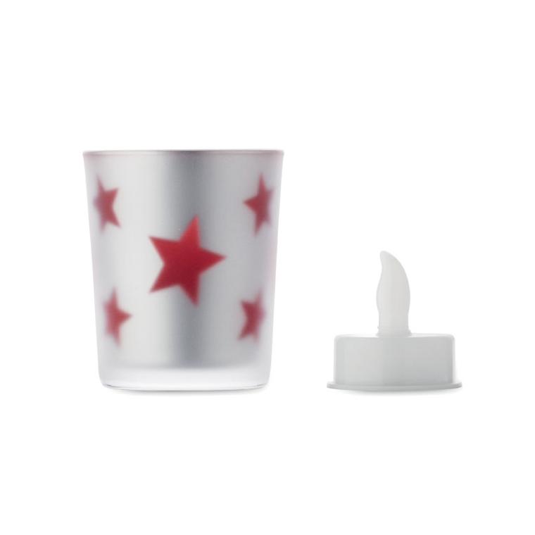Lumânare tealight cu LED Landle Roșu