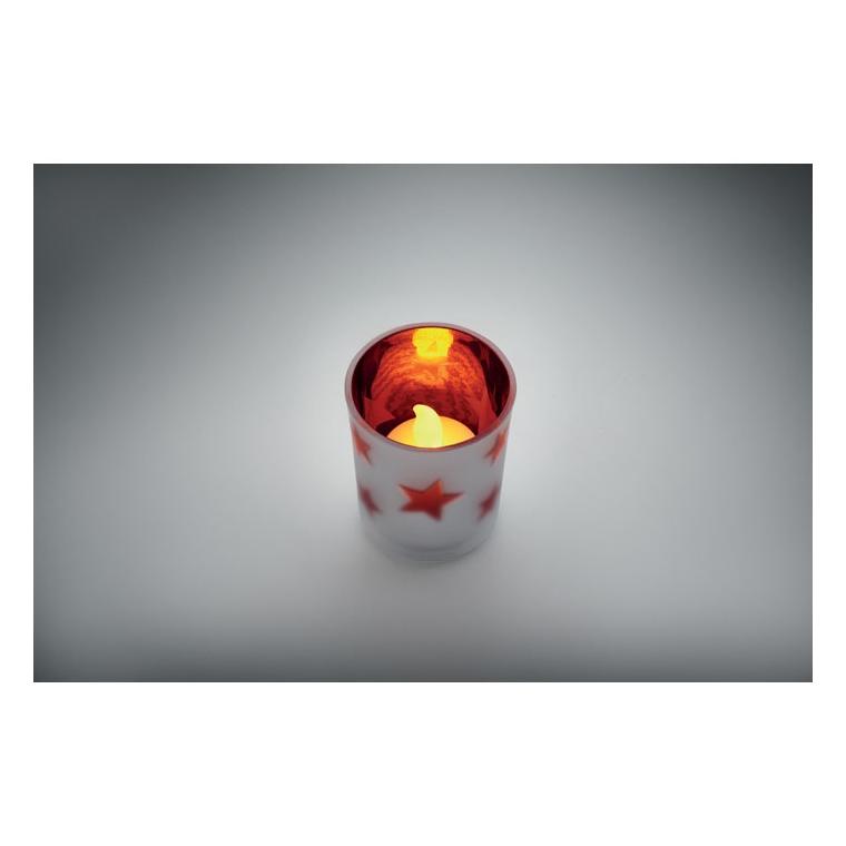 Lumânare tealight cu LED Landle Roșu