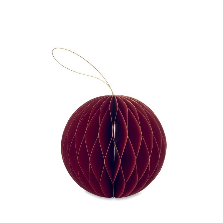 Ornament pliabil din hârtie Harmobauble Roșu