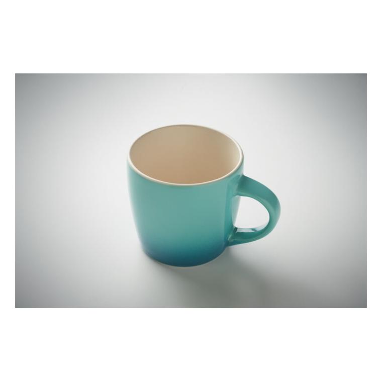 Cană ceramică Peze, 300 ml Turquoise