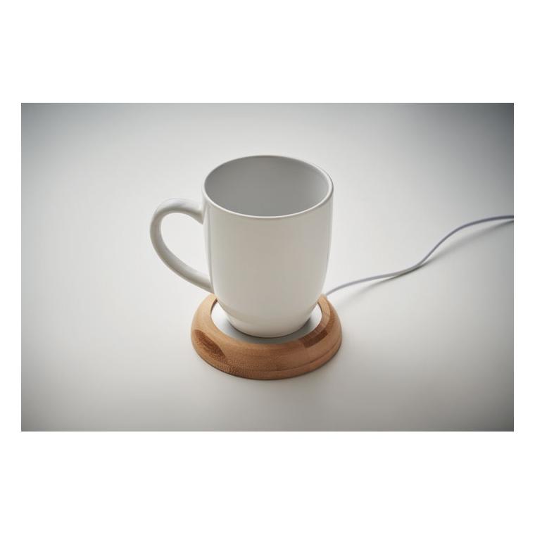 Încălzitor de cană USB din bambus Muglet Natur