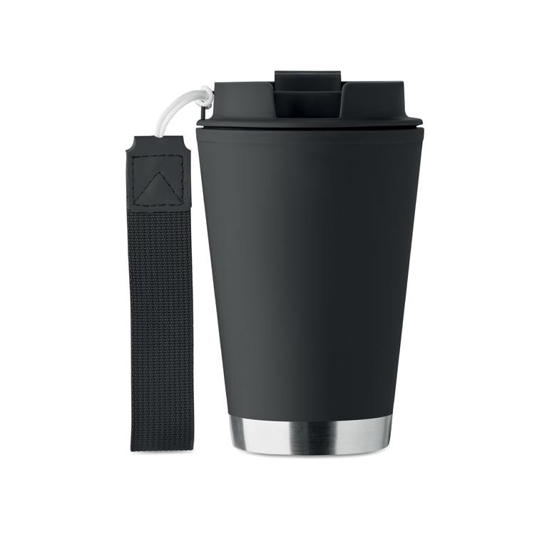 Termos cu perete dublu Topiz, 300 ml Negru