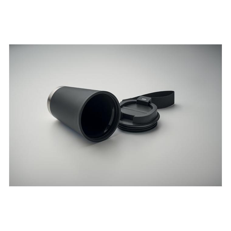 Termos cu perete dublu Topiz, 300 ml Negru
